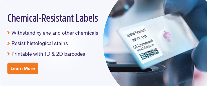 chemical-resistant labels