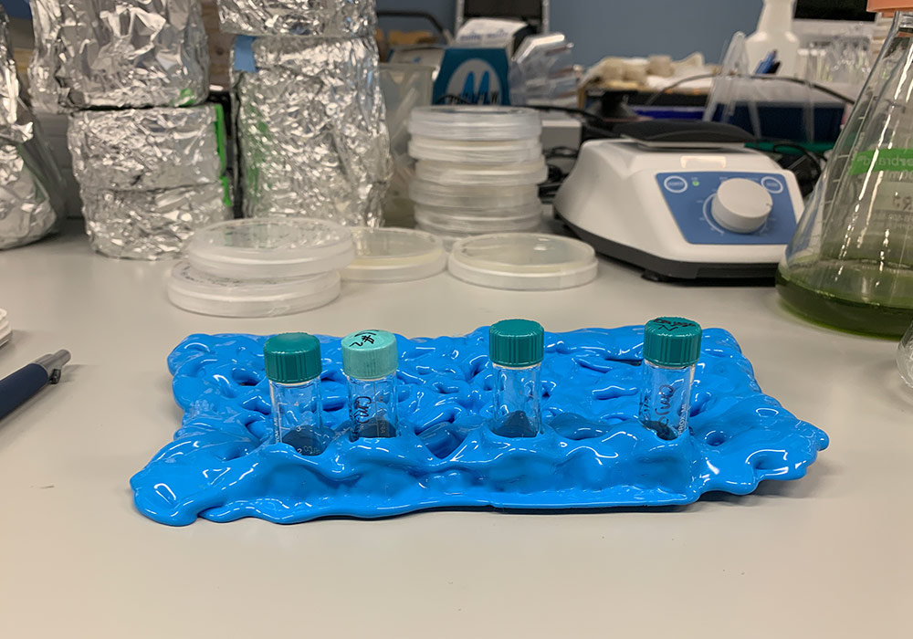 lab fails - melted tube rack